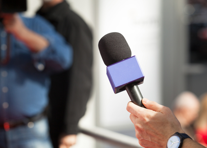 Photo of David Dubberly Interviewed with Radio Host Mike Switzer for the SC Business Review